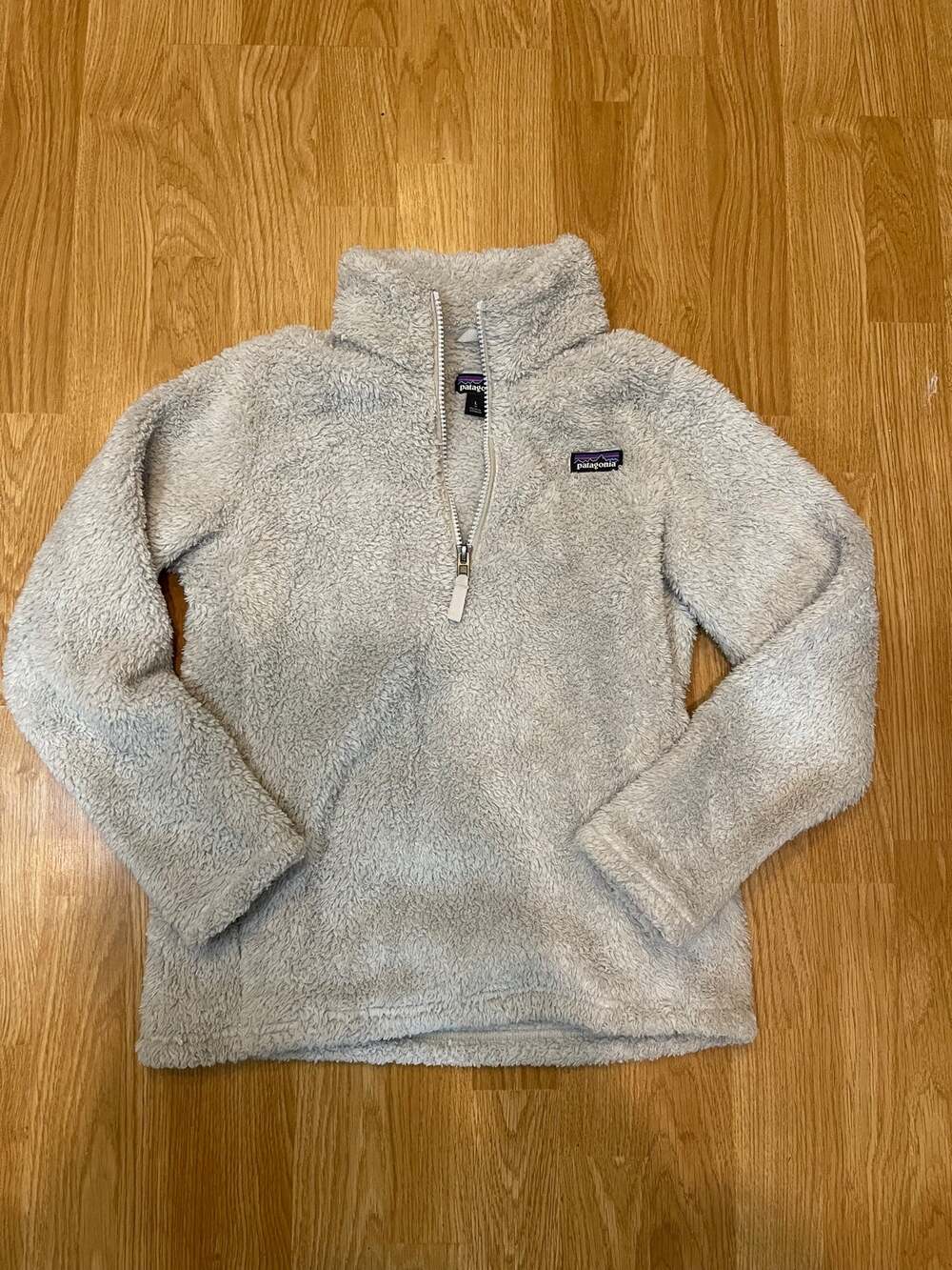Patagonia Los Gatos 1/4-Zip  Jacket  in Birch White